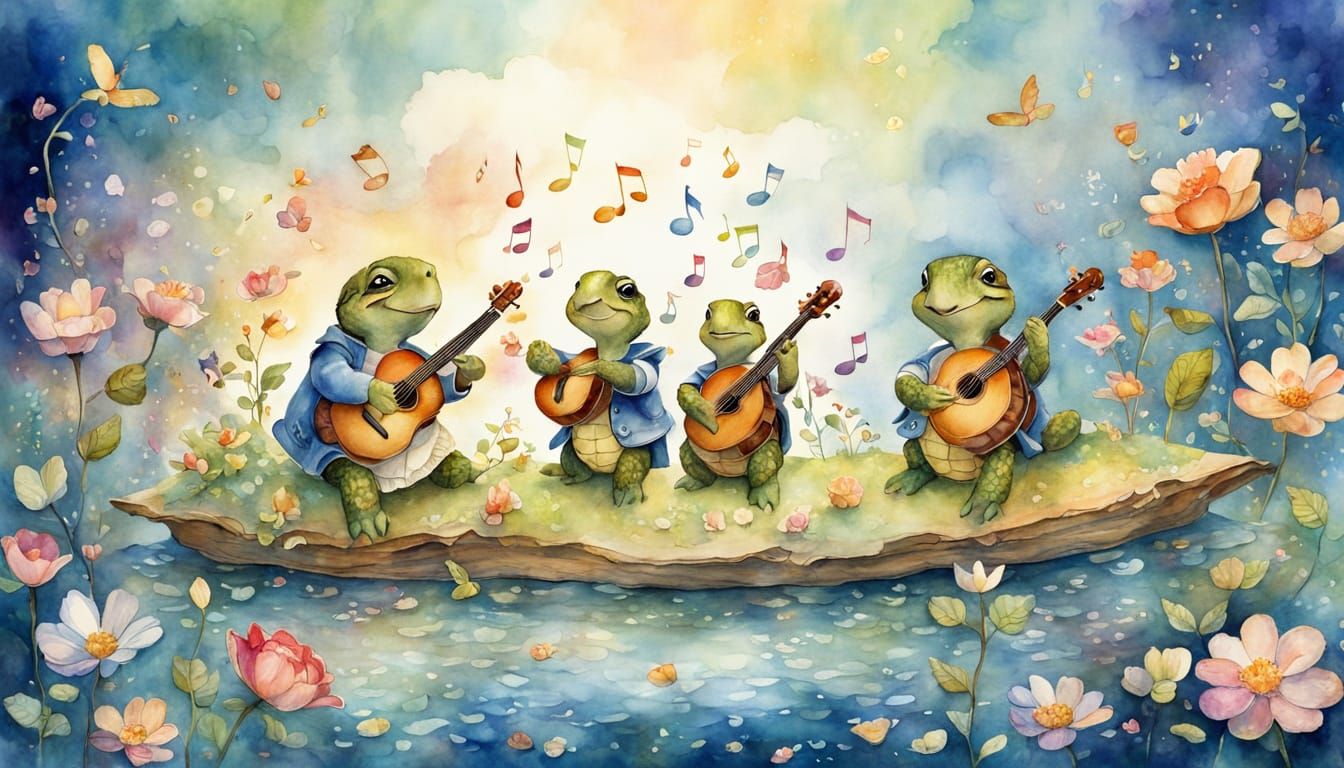 Singing Turtles