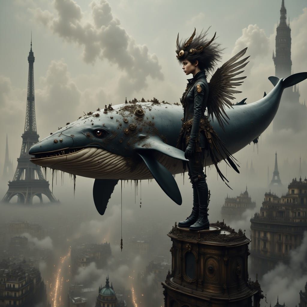 <lora:Kaluta Steampunk:1.0> Hyperdetailed hyperrealistic sci...