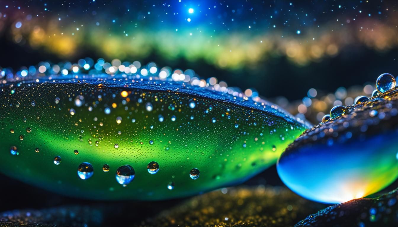 Dew drops