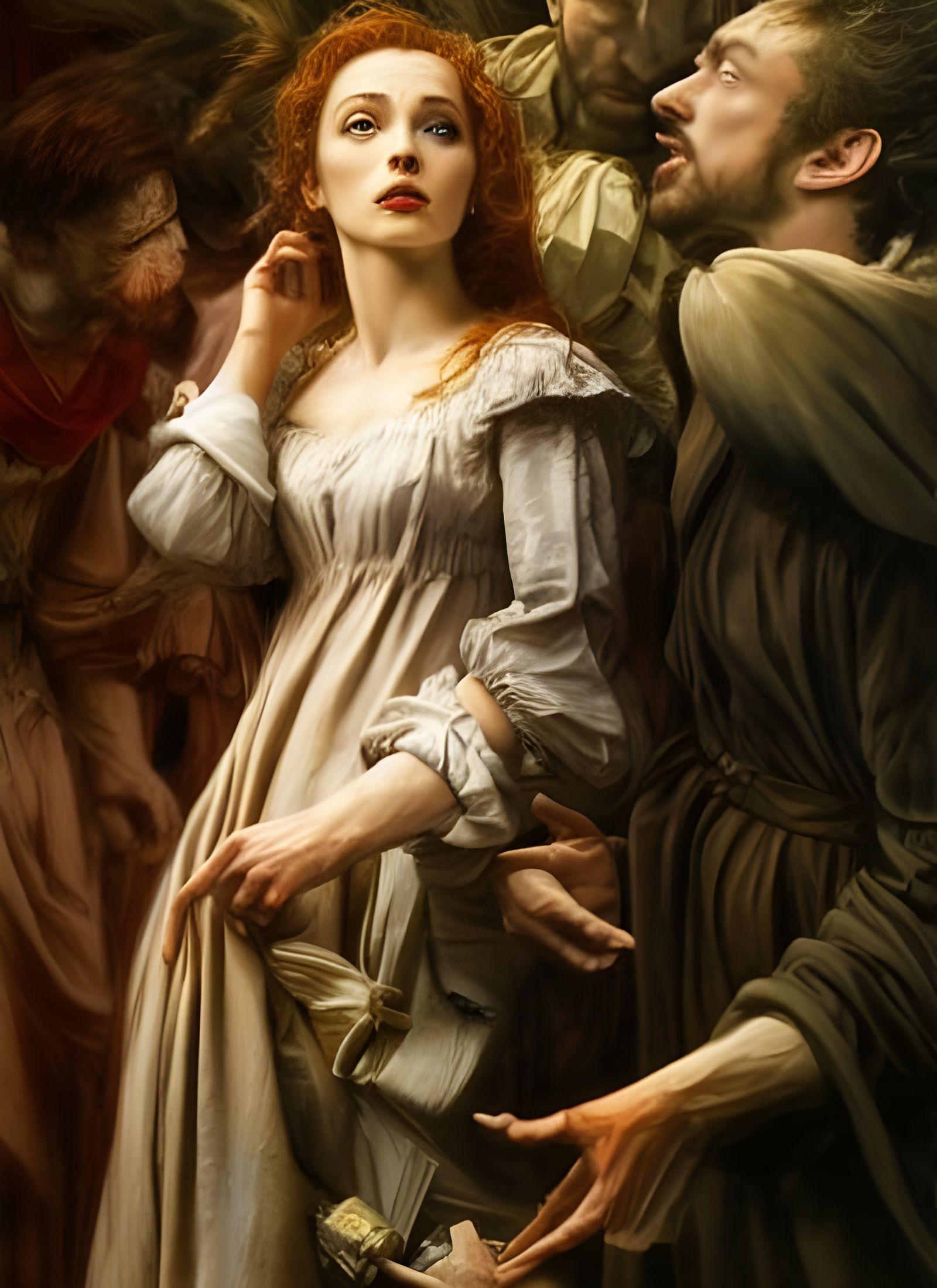 Shakespearean Actors in Post-Play Conversation