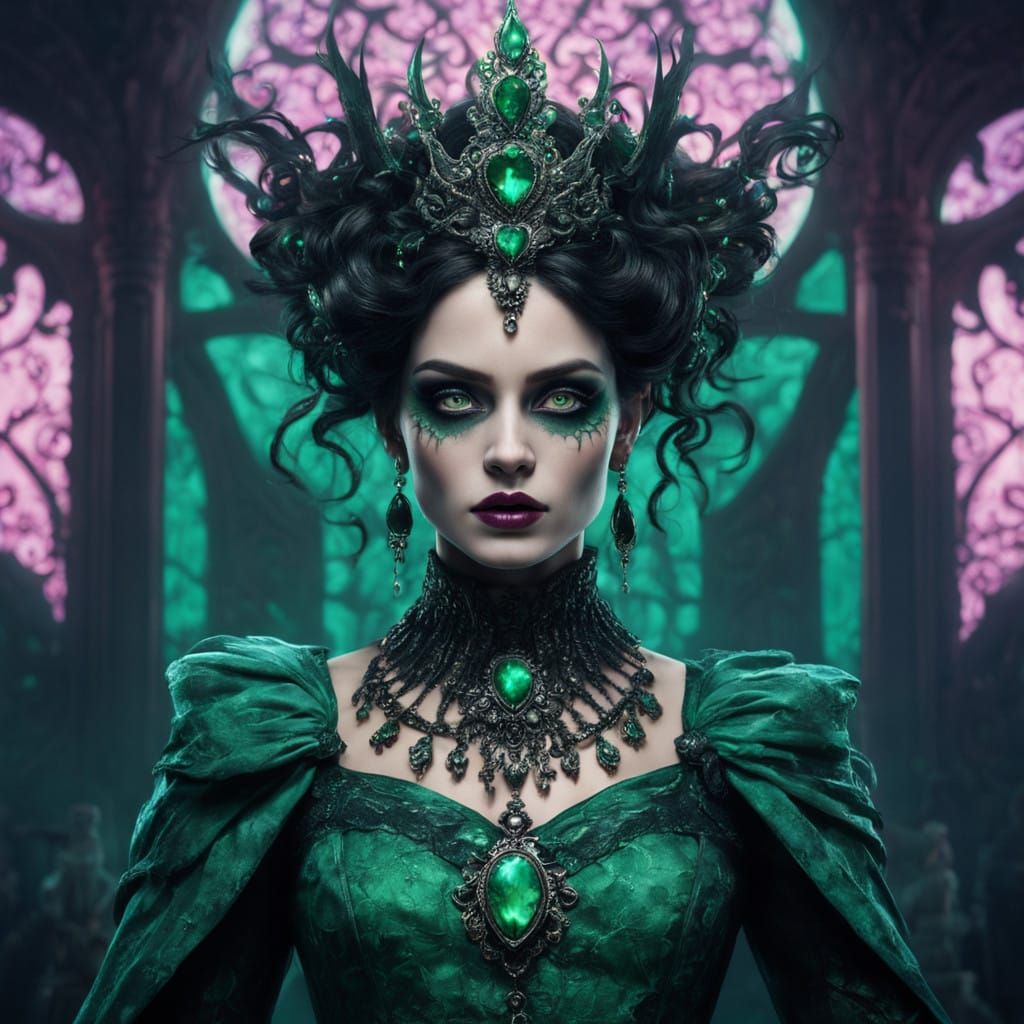 Surreal Faience-Inspired Doomsday Queen Reigns Over Twilight...