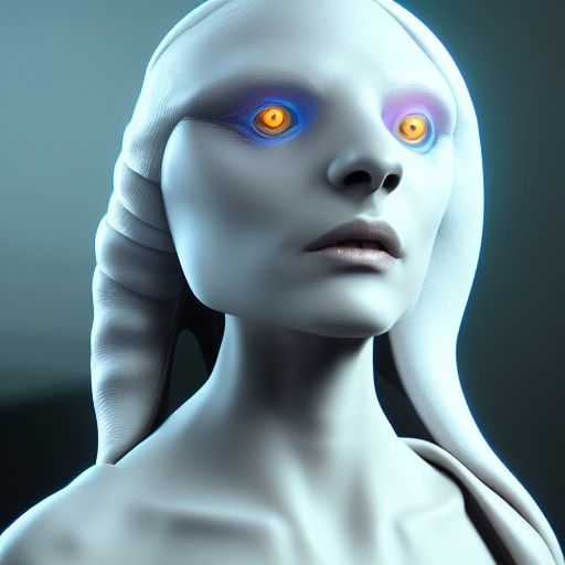 Futuristic Alien Cyclops in Unreal Engine 5