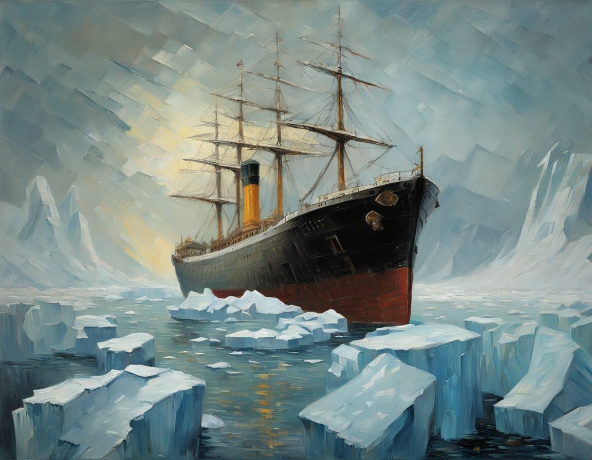 Frozen Abandon in Arctic Majesty