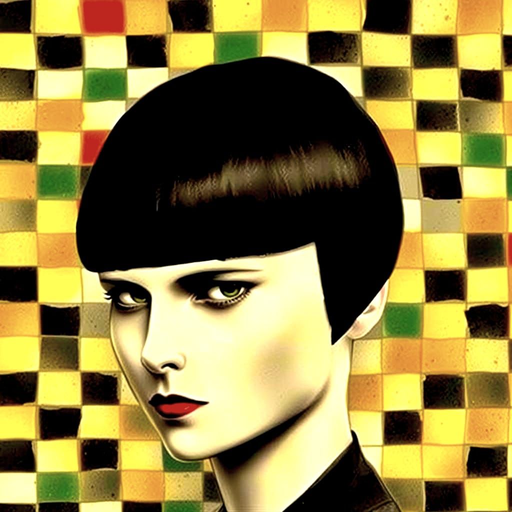 Colorful Portrait in High Resolution