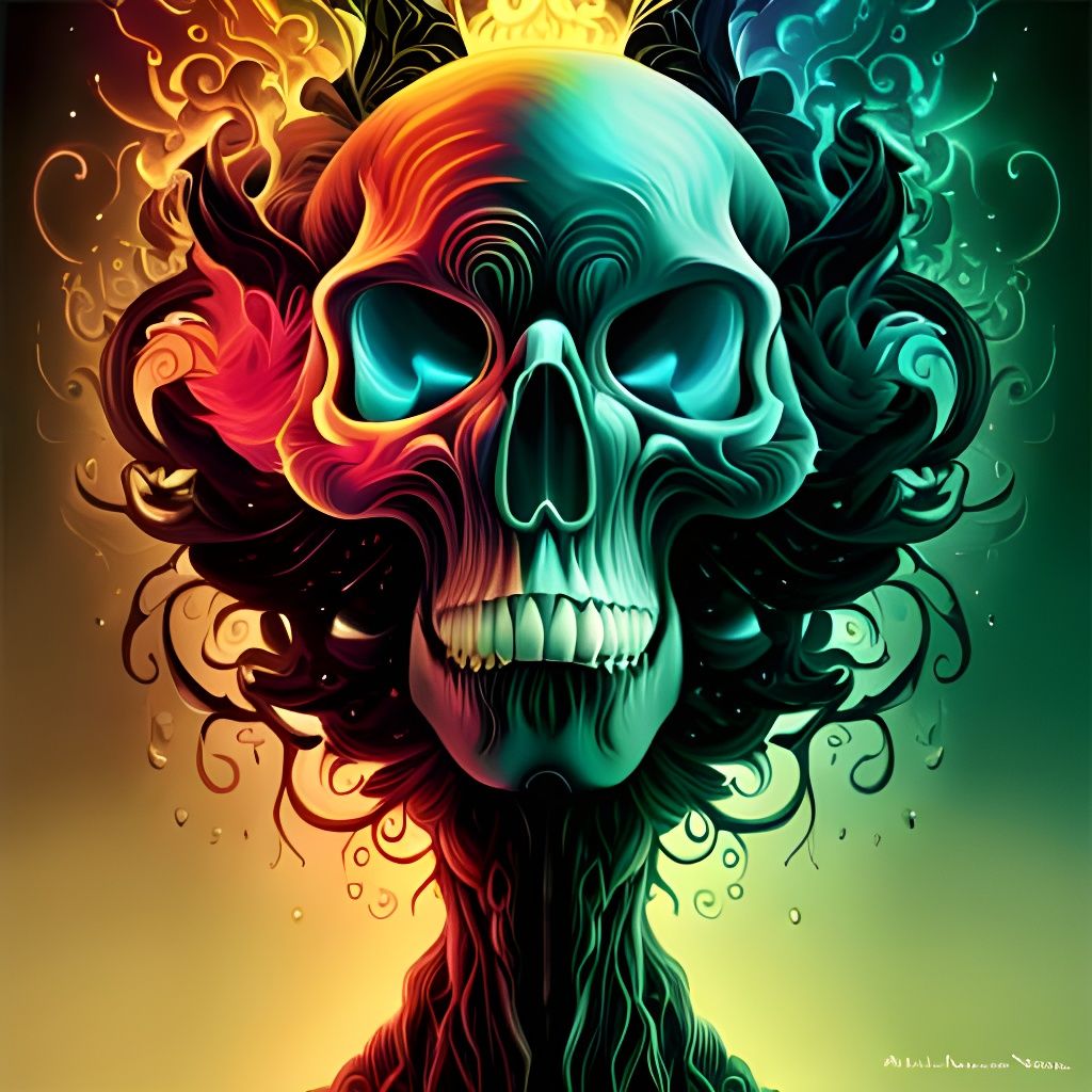 Cosmic Skull in Unreal Engine 5