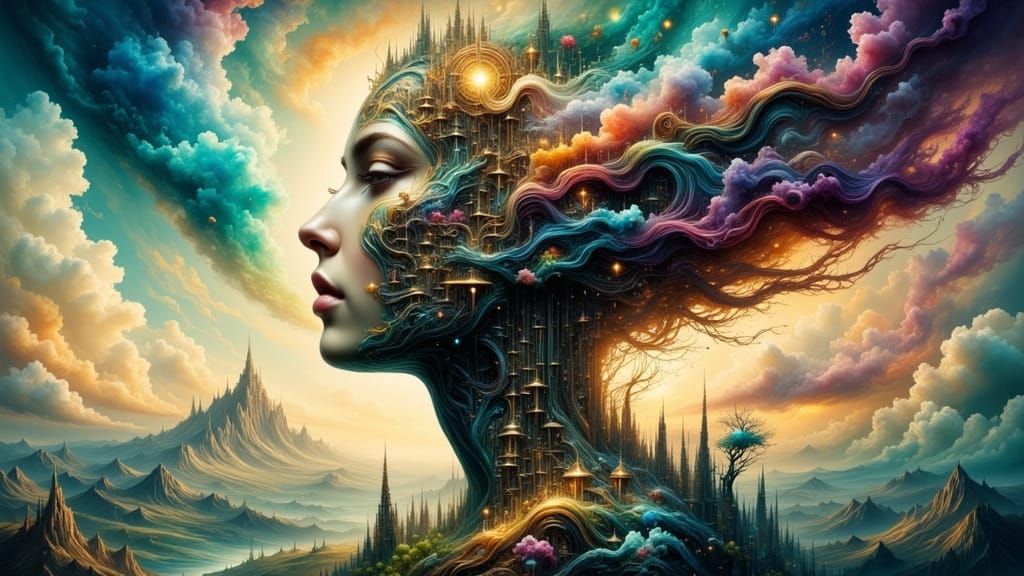 Surreal Thoughts Bursting Into Reality With Mechanical Patte...