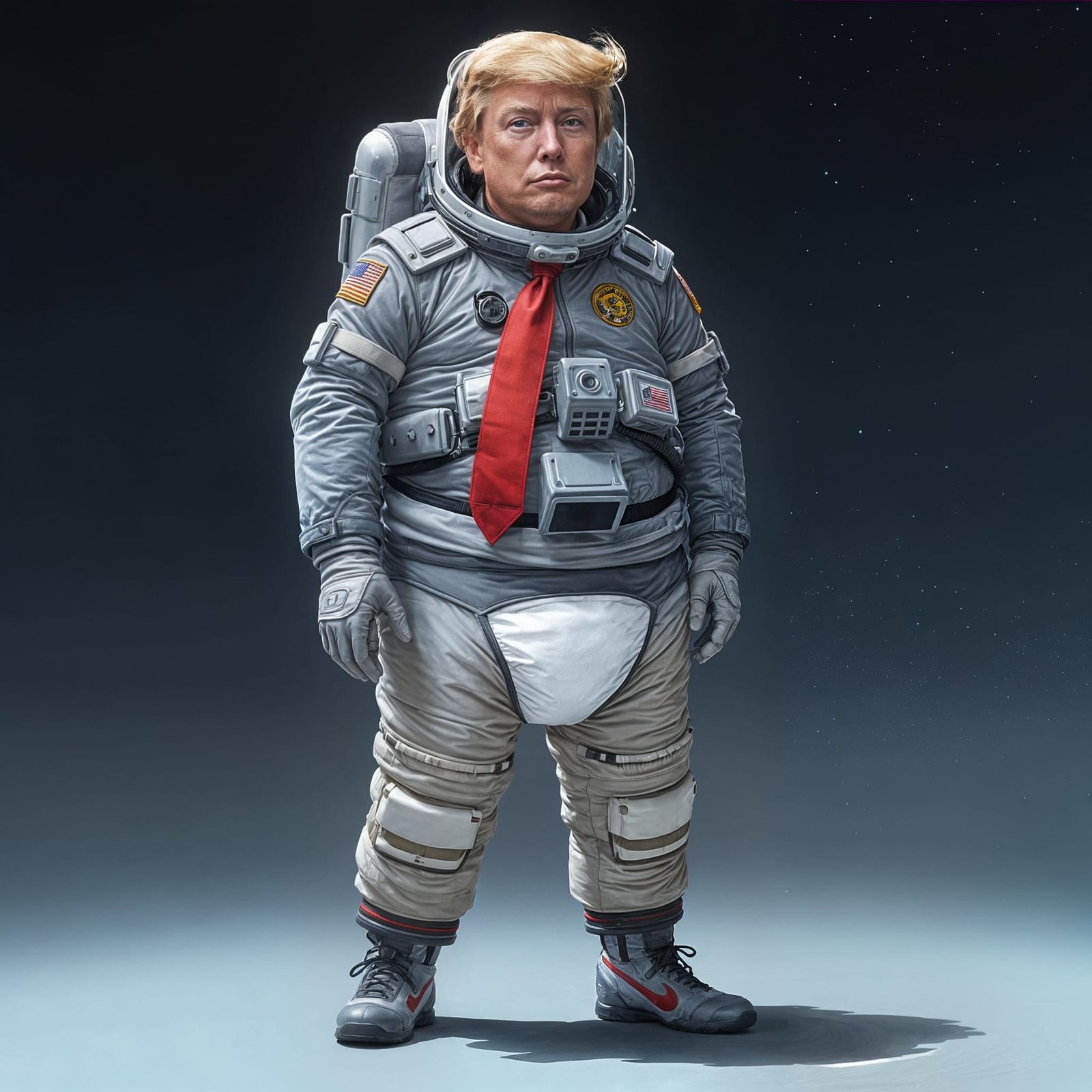 The ÜGLY Space Suit: An Outrageous Union of Elon and Donald
