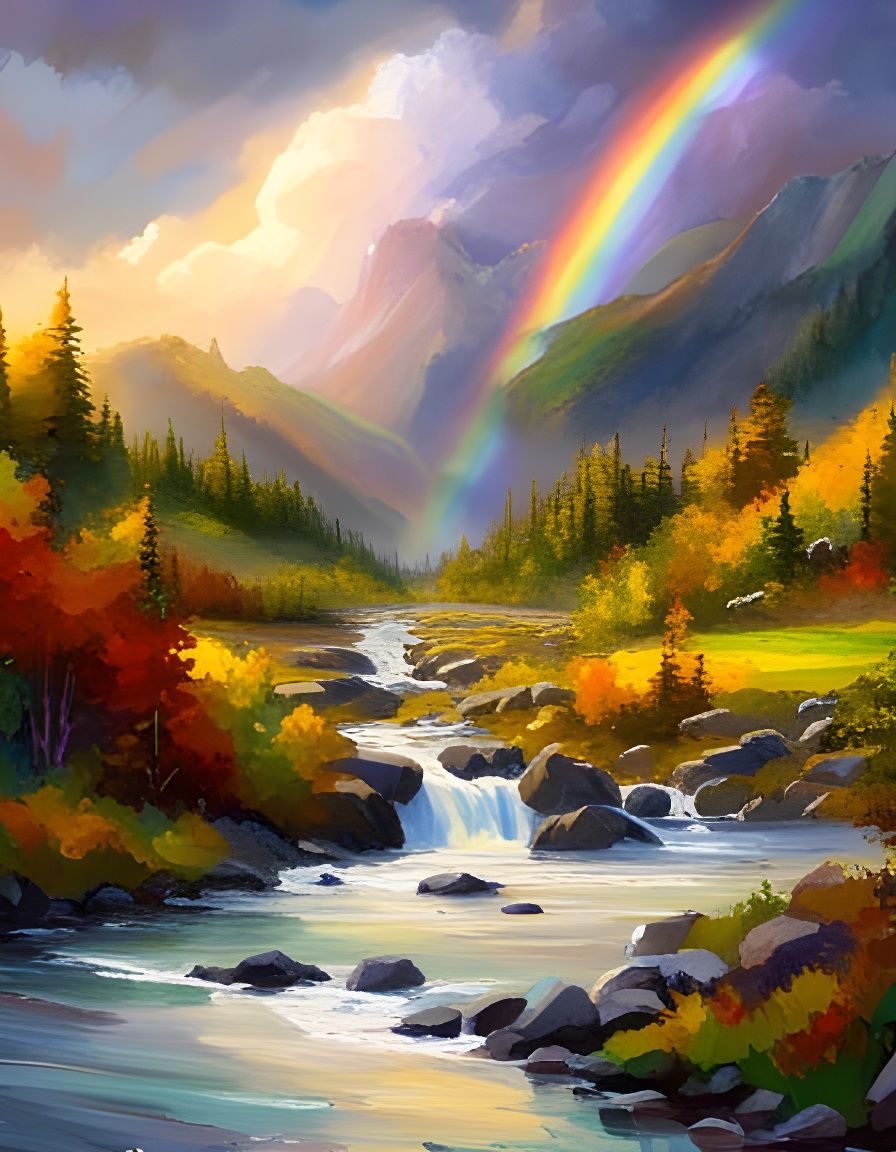 Somewhere Over the Rainbow: AI Interpretation