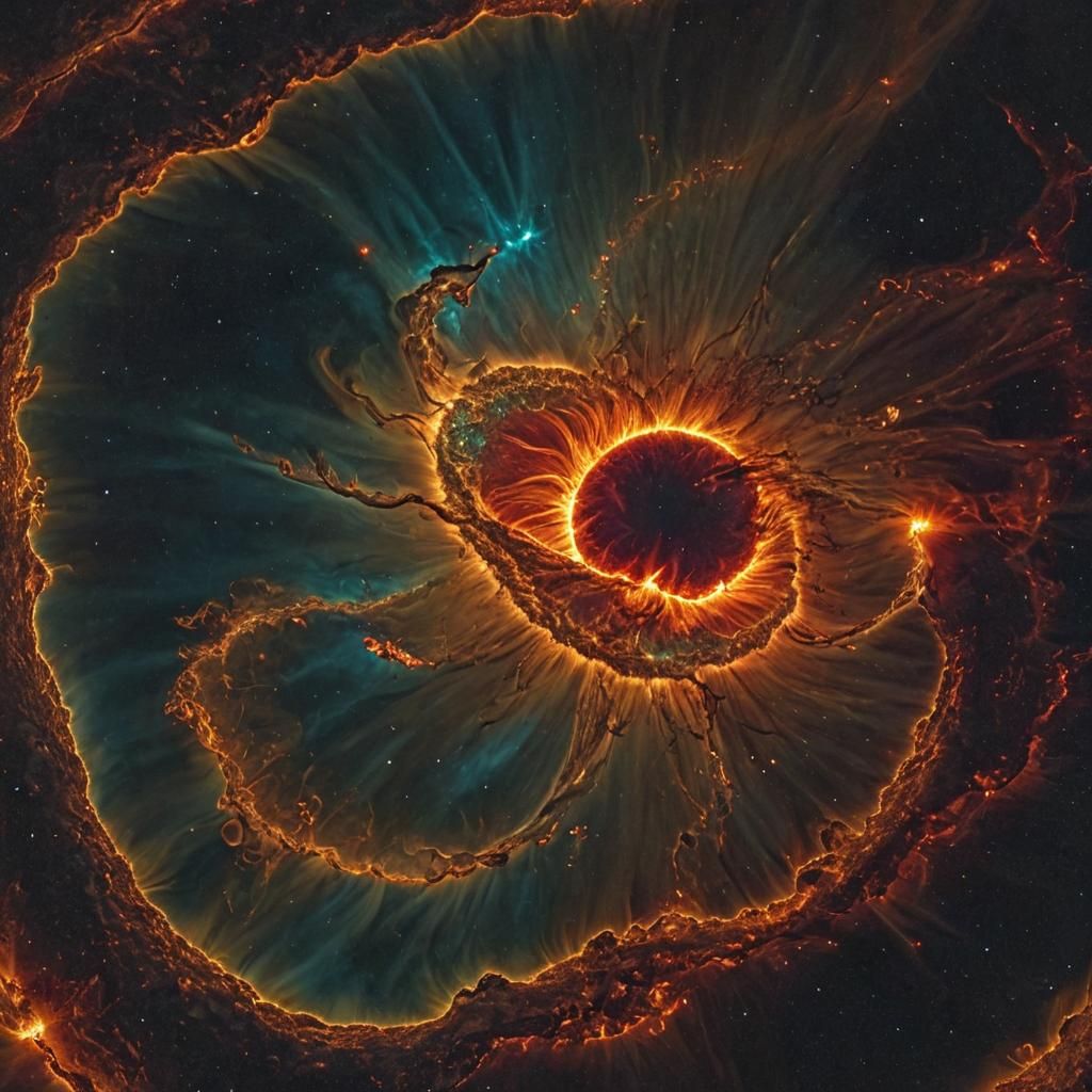 Spectacular Solar Prominence Eruption in Space