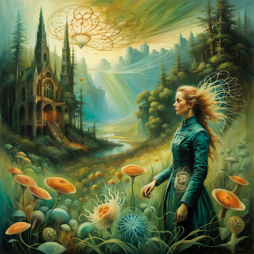 Surreal Anatomical Illustration in Multiple Styles