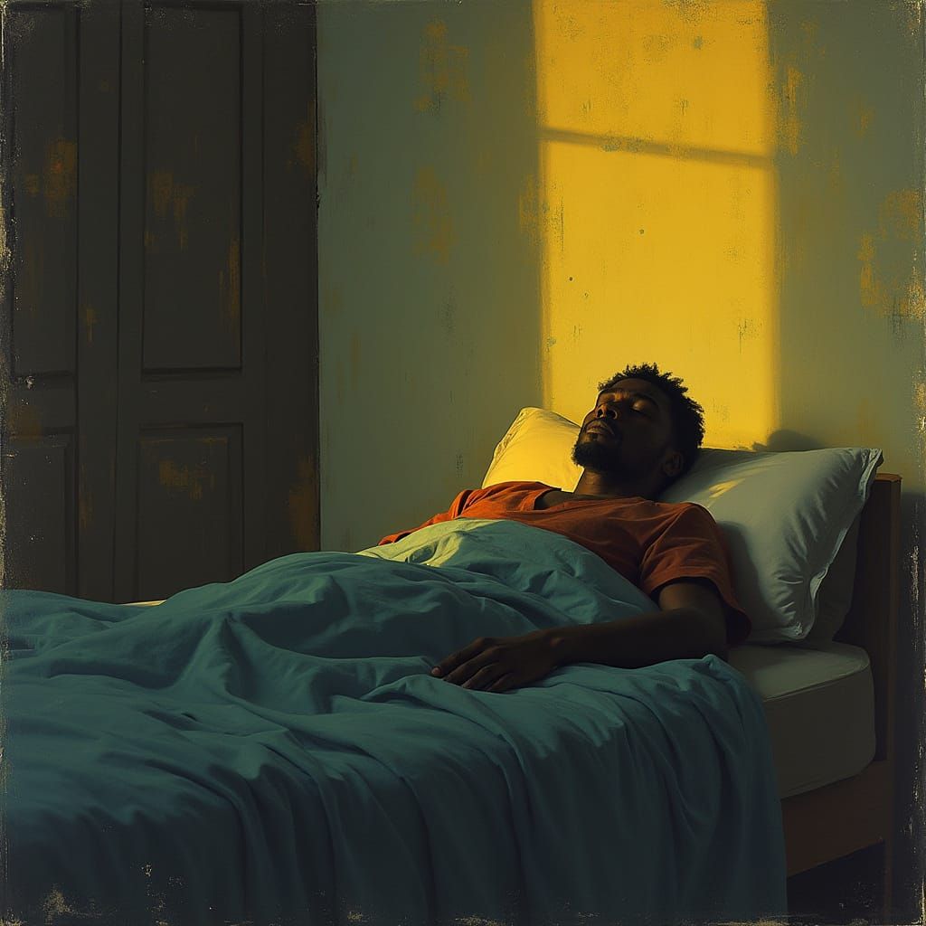 Intimate Portrait of Bruno in Warm Tones
