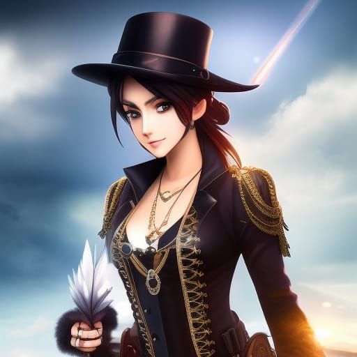 Steampunk Bombay: Indian Detective in Anime Style