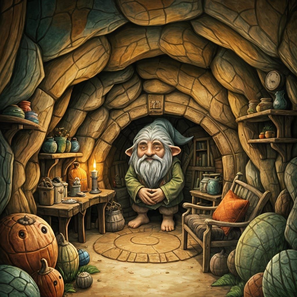 Hobbit Hole: A Dwelling in the Ground