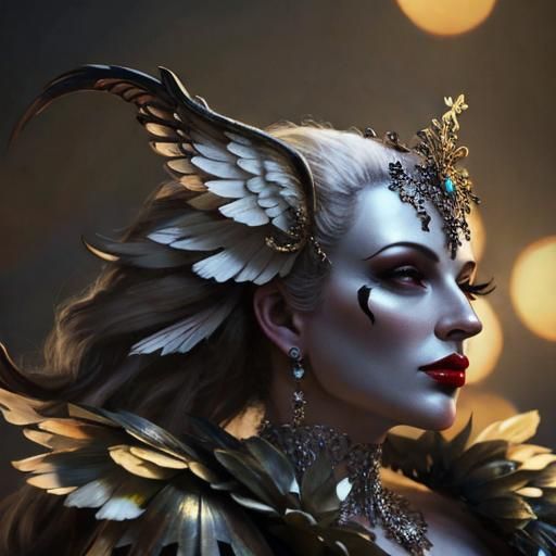 AI Generated Image of a Cherub