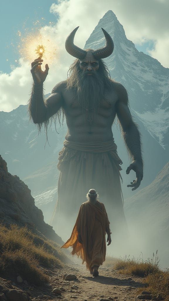 Demonic Sage Transforms Amidst Mystical Energy, Approaching ...