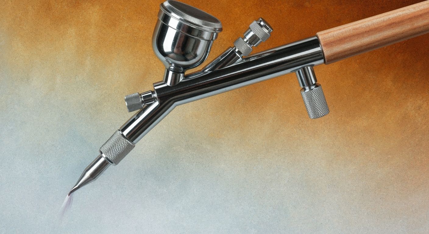 Airbrush Painting of an Airbrush
