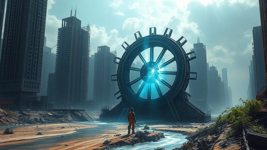 Rebirth of a Futuristic Megacity in Sci-Fi Post-Apocalyptic ...