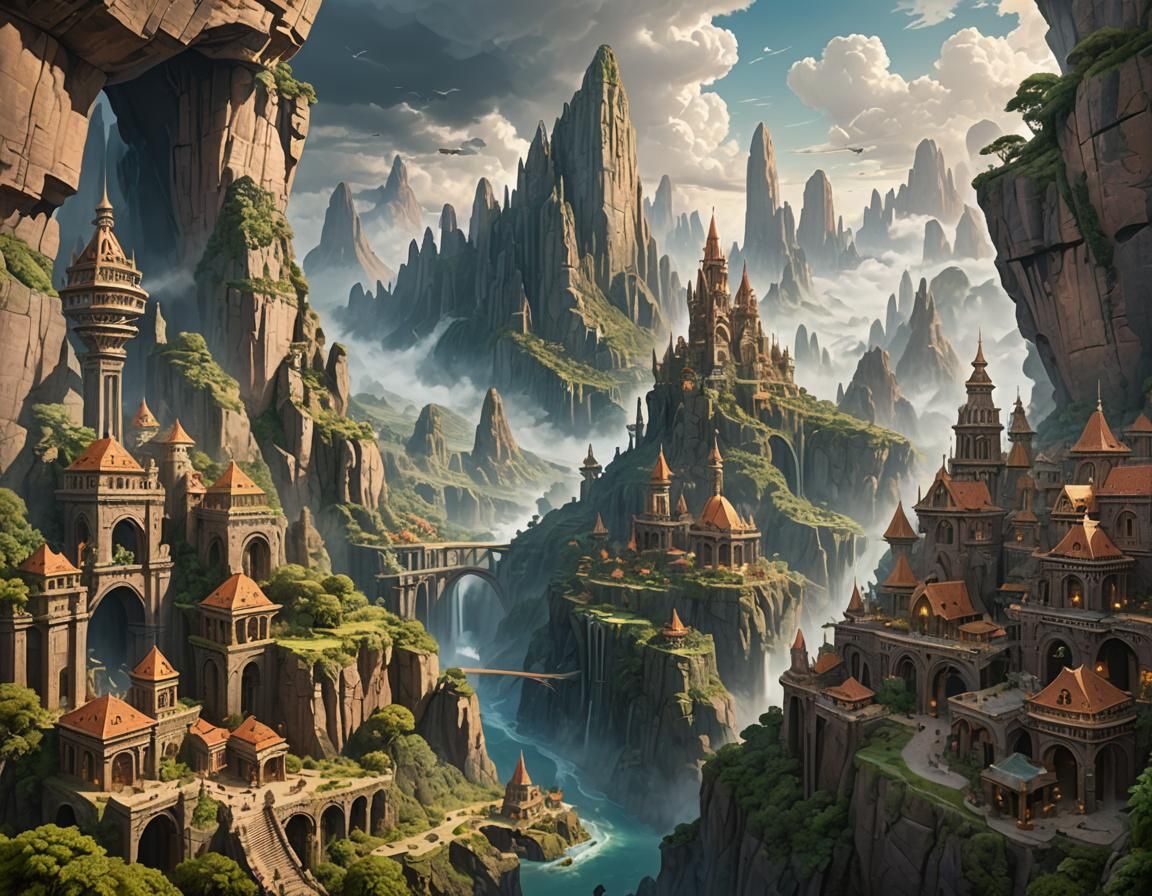 Prehistoric Metropolis Hidden Among Towering Rocks