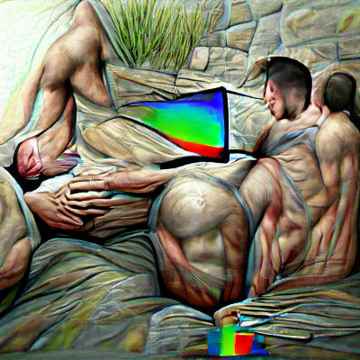 AI Generated Image of Muscle Tissue