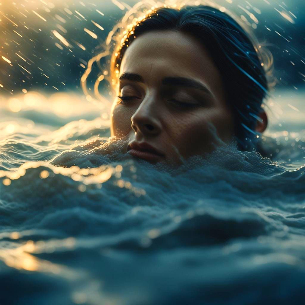 Dramatic Cinematic Still with Film Grain Effect