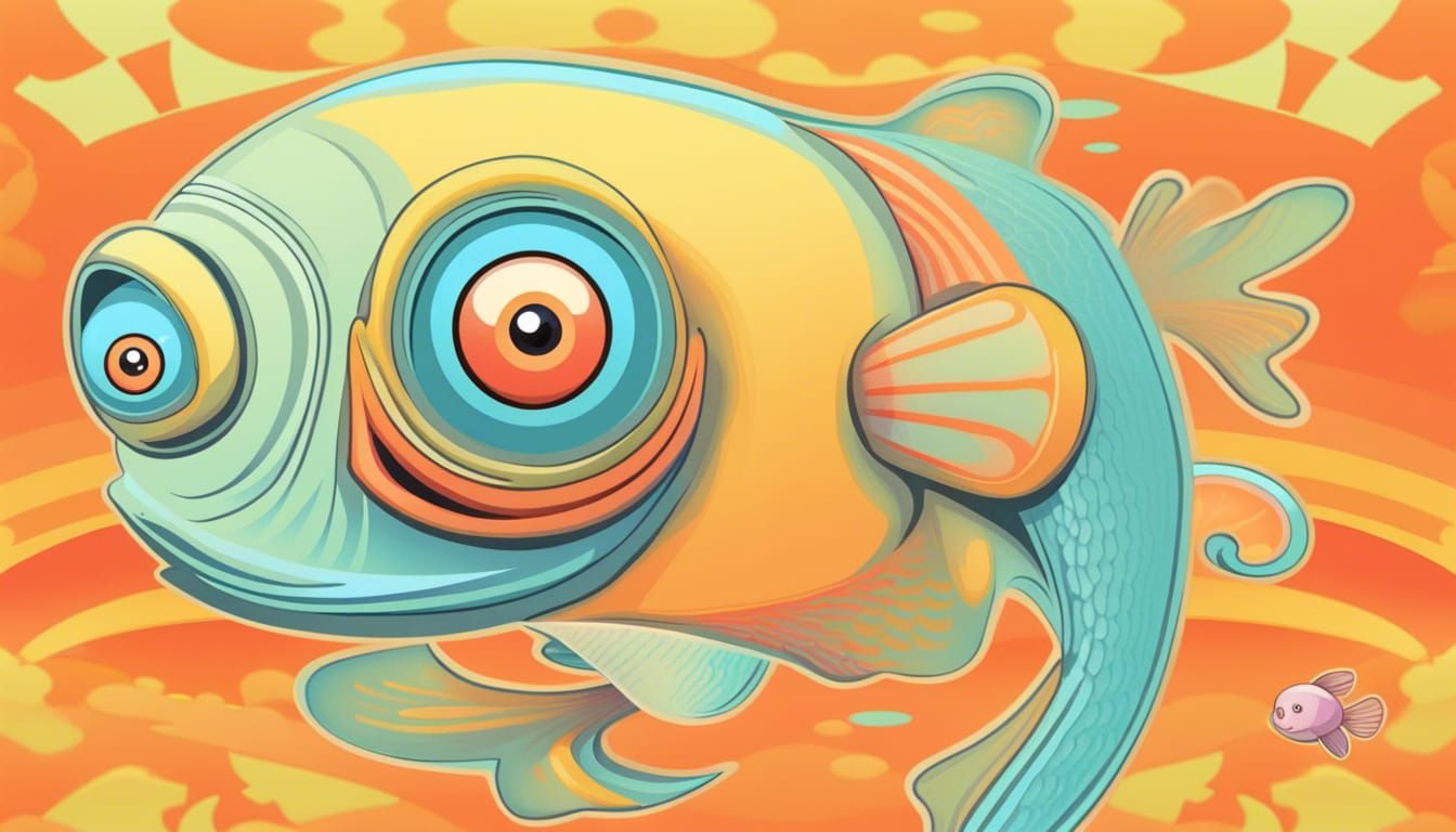 Silly Illusion: The Fish Monkey