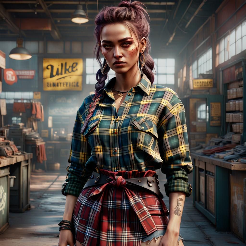 Plaid fashion