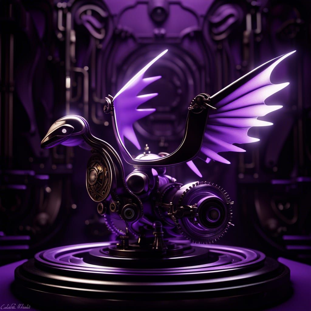 Steampunk Lugia Prototype with Volumetric Lighting