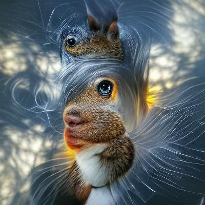 Detailed Squirrel Portrait