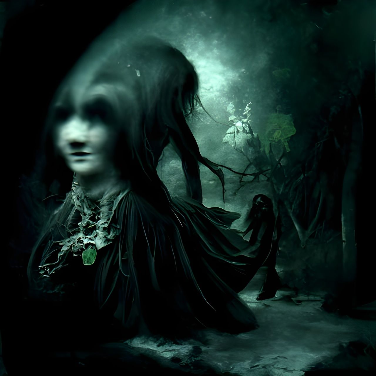 Eerie Banshee Caught on Camera, Vintage Style