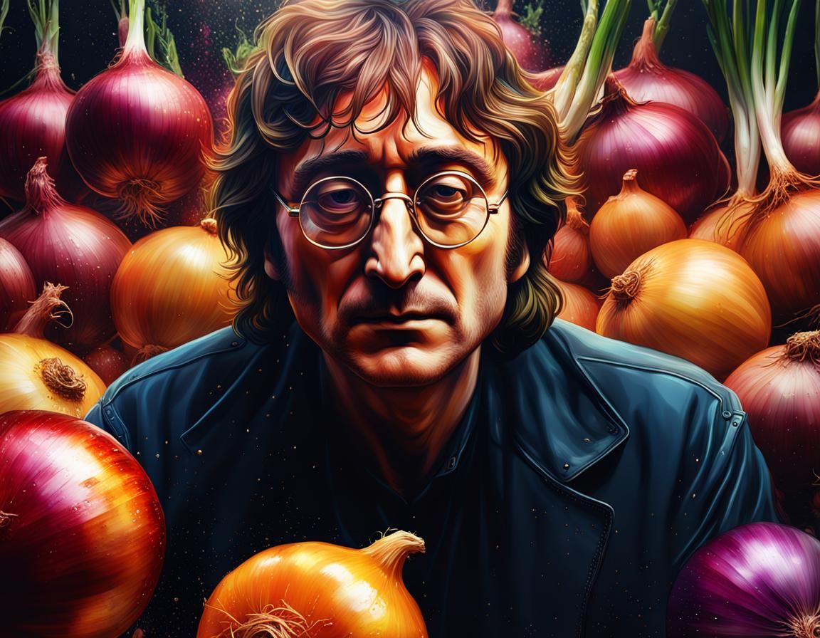 John Lennon in Onions