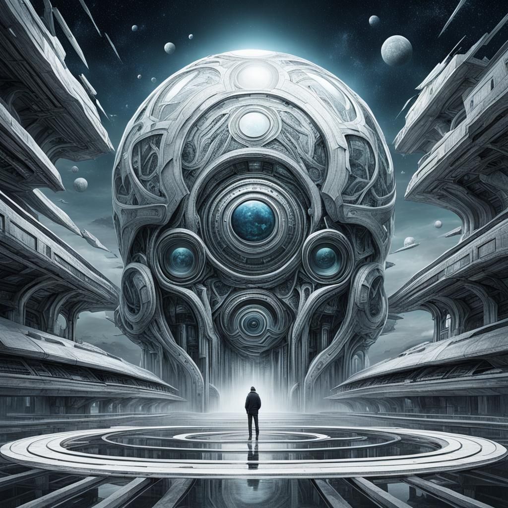 Epic Futurism: Silent Slumber on Silver Mist