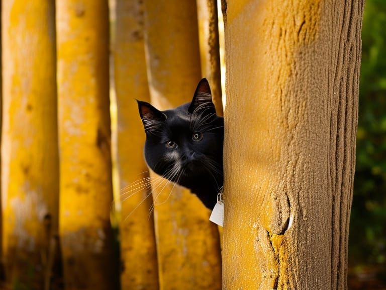 Cody the Cat: AI Generated Portrait