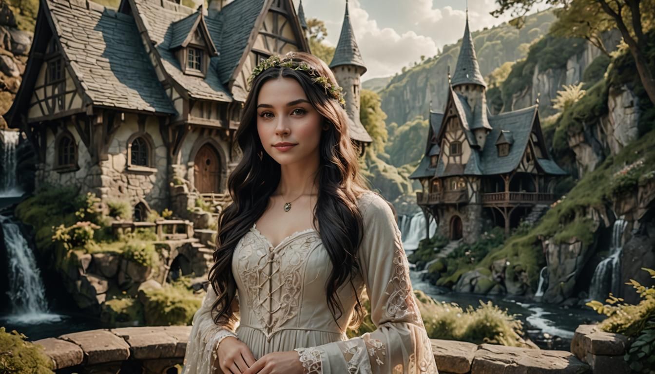 Enchanting Princess at Elven Cottage Photography