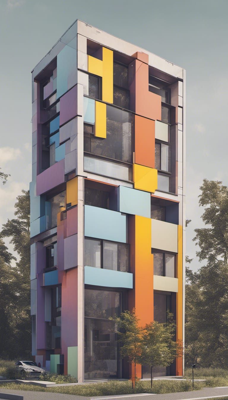 Tetris Block House: A Playful Architecture