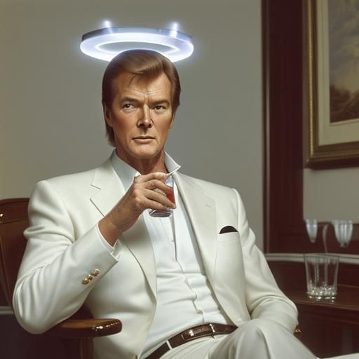 Is It Lamp or Simon Templar Really is a Saint?