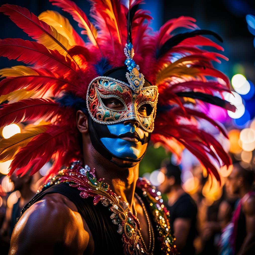 Carnival mask (Rio de Janeiro)