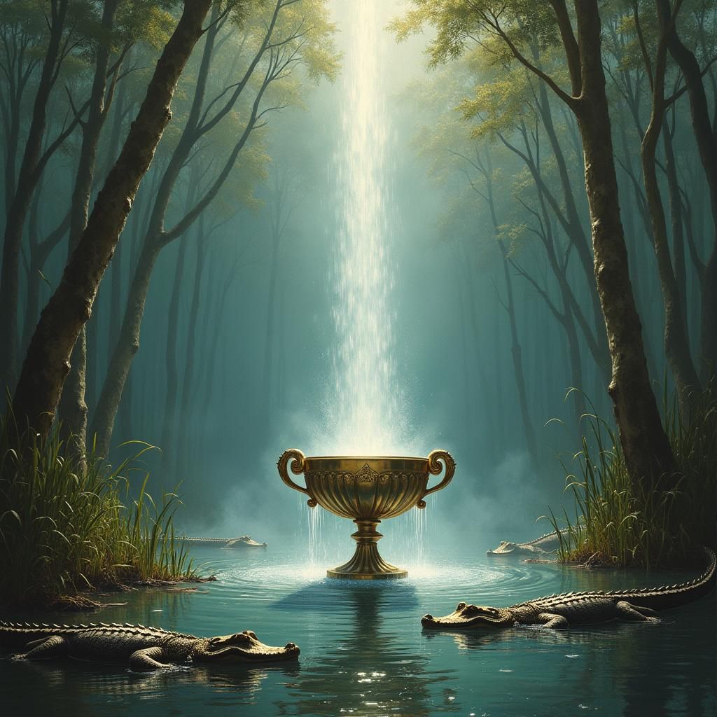 Ponce de Leon Finds Fountain of Youth