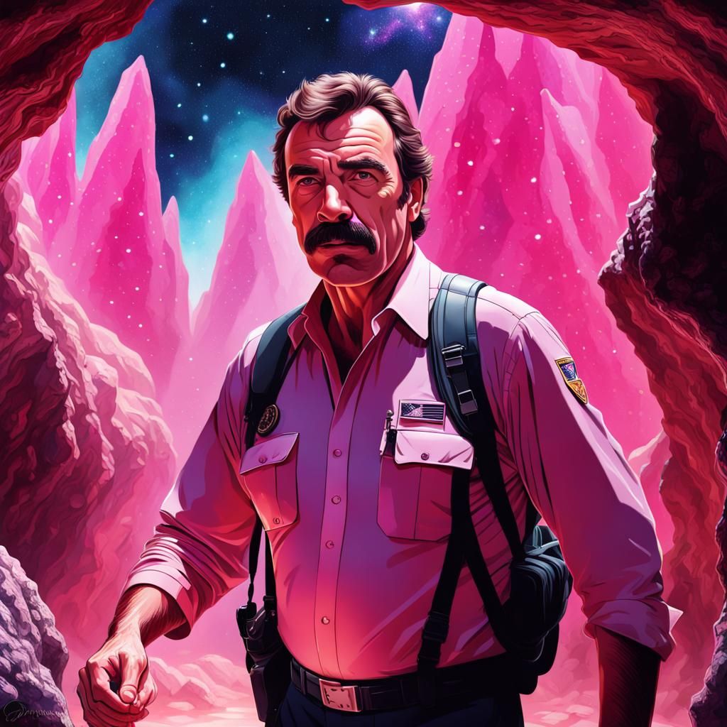 Tom Selleck Cave Hunter