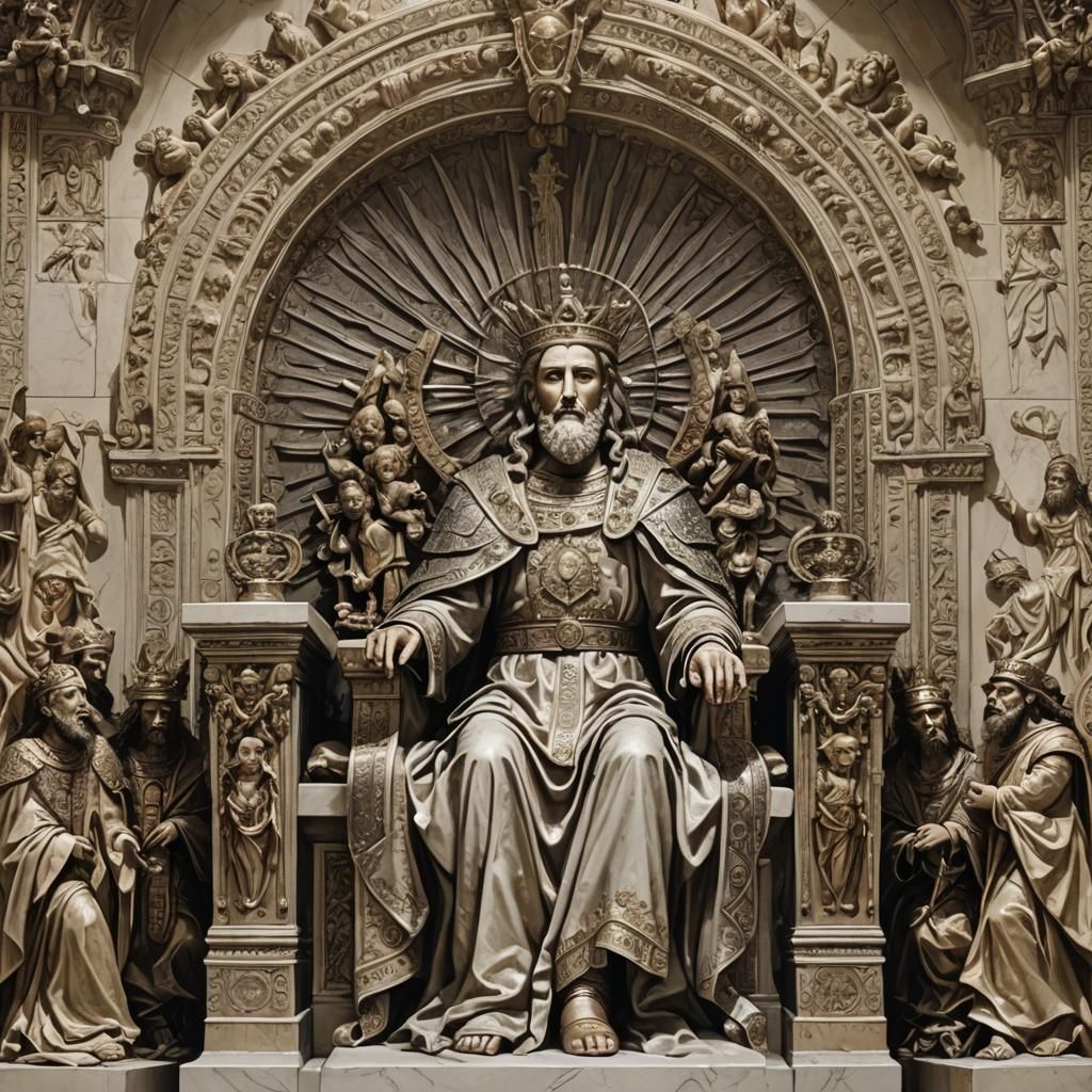Deity Enthroned: A Vision of Divine Majesty