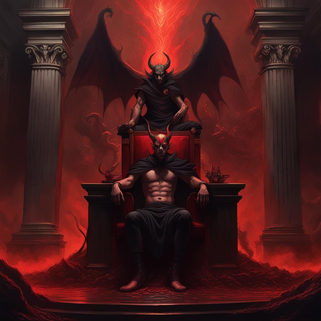 Evil Demon King in Hell's Treasury