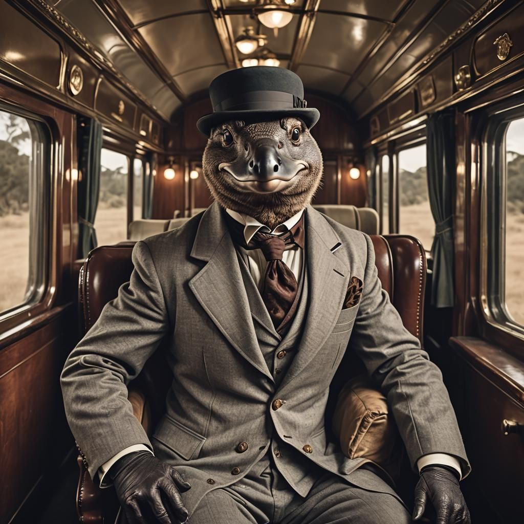 Sophisticated Platypus on the Australian Orient Express