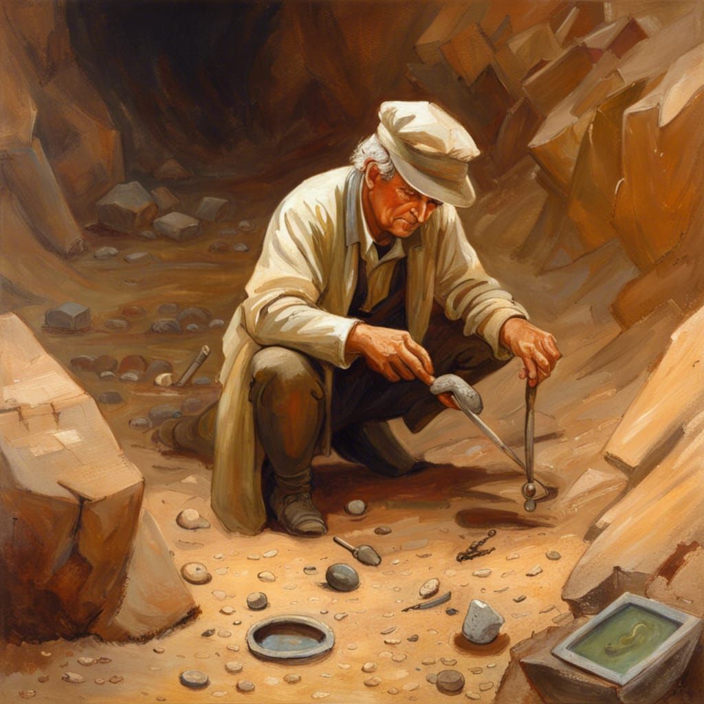 Archaeologist Unearths Relic Painting in Oil Style