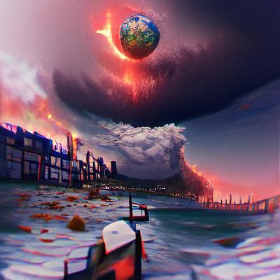 AI Interpretation of the End of the World