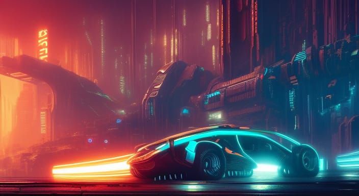 Electro Drath in Cyberpunk 2099 Style