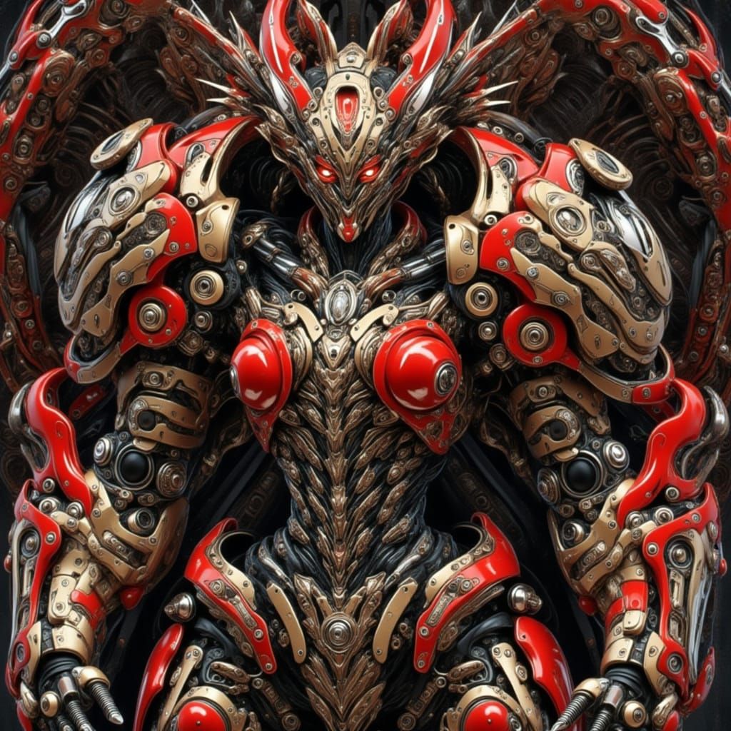 Mecha-Feline Fusion: A Psychotic Vision