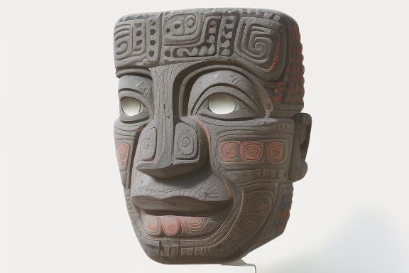 Hyperdetailed Stone Sculptures Inspired by Tribal Art