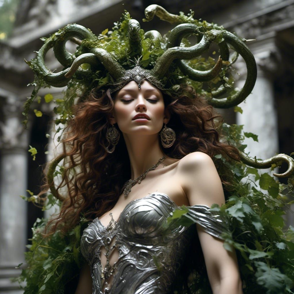 Medusa Dances Wildly Among Ruins