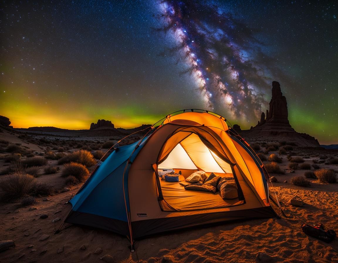 The Perfect Camping Spot on a strange Planet