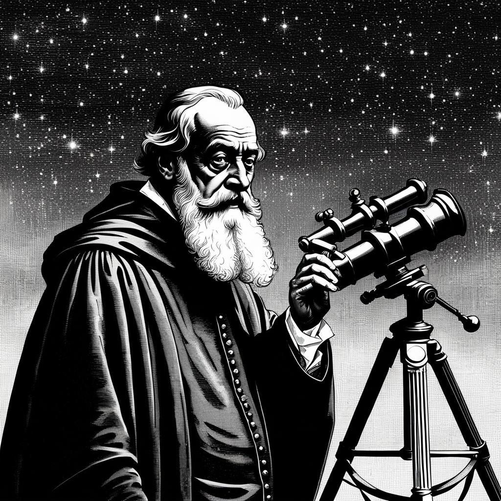 Galileo Galilei Portrait