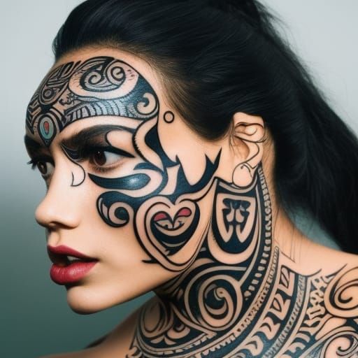 Stunning Maori Women in Traditional Dress